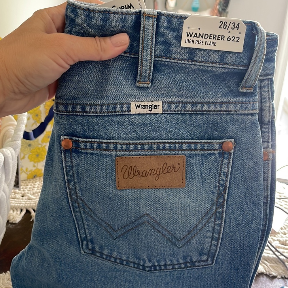 High Rise Flare Jeans By Wrangler - Picture 6 of 6